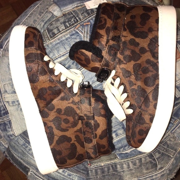 Coach Richmond Swagger Leopard Sneaker 7 - Picture 2 of 6
